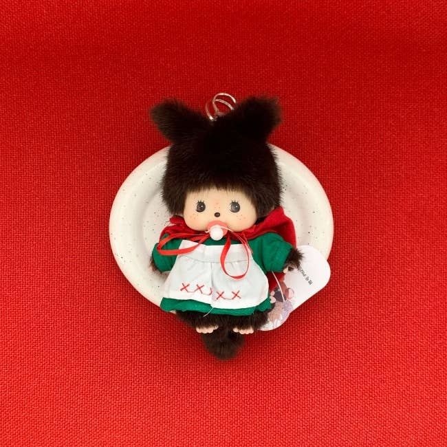MOND HAUS - Wholesale Keychain - Women's - Wolfie&Hood Keychain – Monchichi Doll in Fairytale Costume