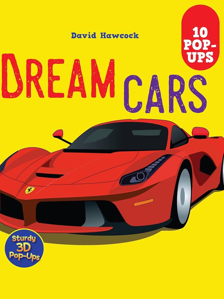 Dream Cars - A Children's Pop-Up Book - 10 Pop-Ups for wholesale by Fox Chapel Publishing
