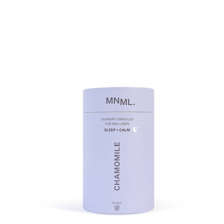 MNML (USA) - Fresh Laundry - Wholesale Laundry Detergent Powder/Pods - MNML CHAMOMILE Sleep + Calm Laundry Capsules (30pk)