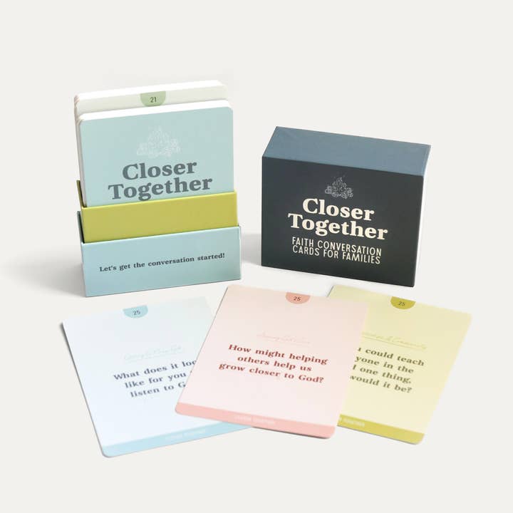 Truth and Light - Wholesale Stationery/Notecard Set - Closer Together: Christian Family Conversation Cards