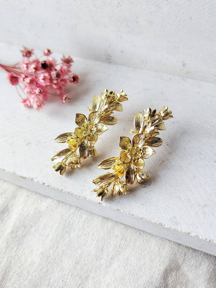 Lea Earrings for wholesale by What Goes Around