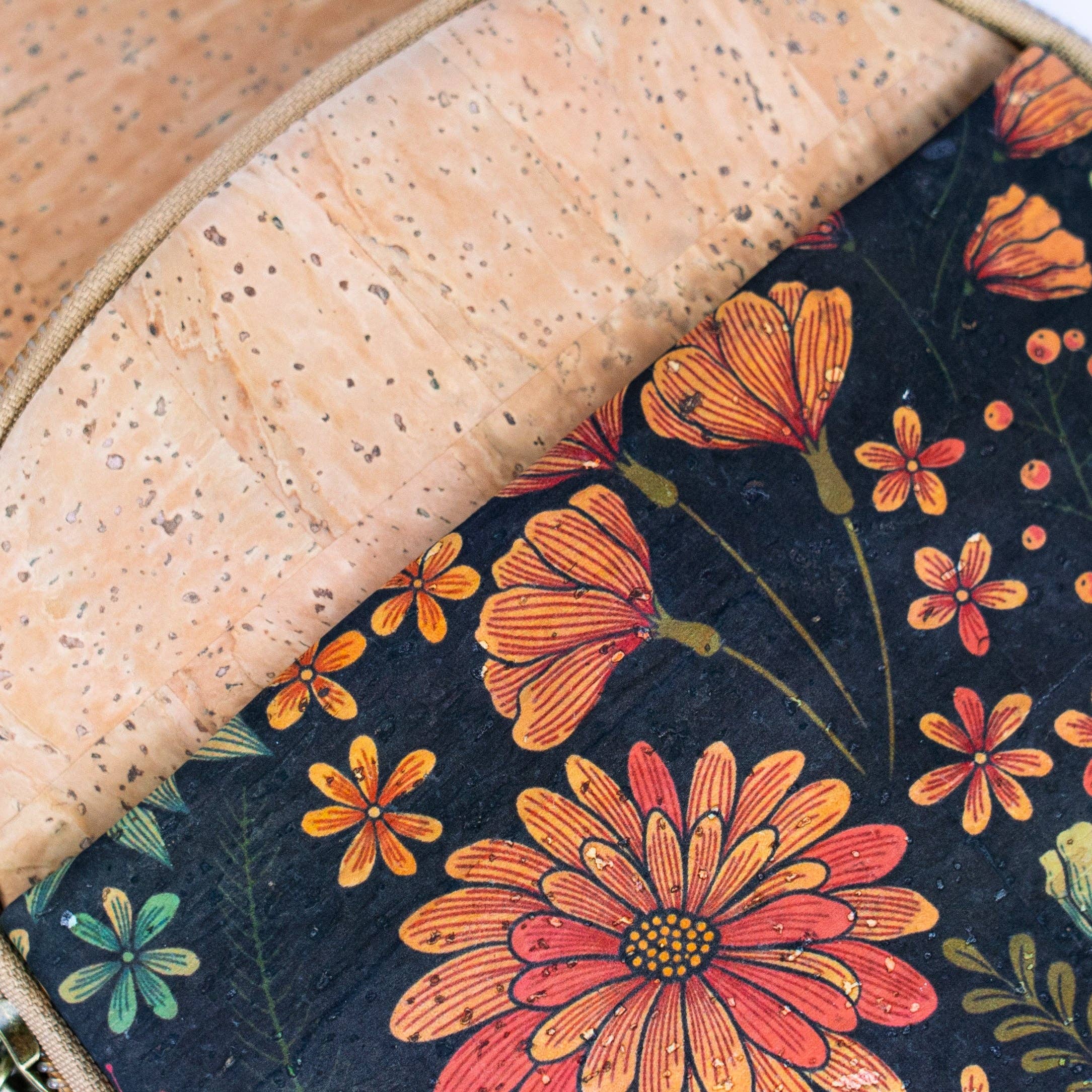 Meninas Bonitas Cork - Venta al por mayor Bandolera - Mujer - Bolso bandolera de tres compartimentos para mujer Natural BAG-229620