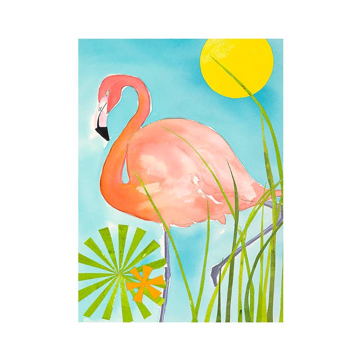 Flamingo Em Tábua de Corte/Charcutaria por atacado de Liz Lind Editions