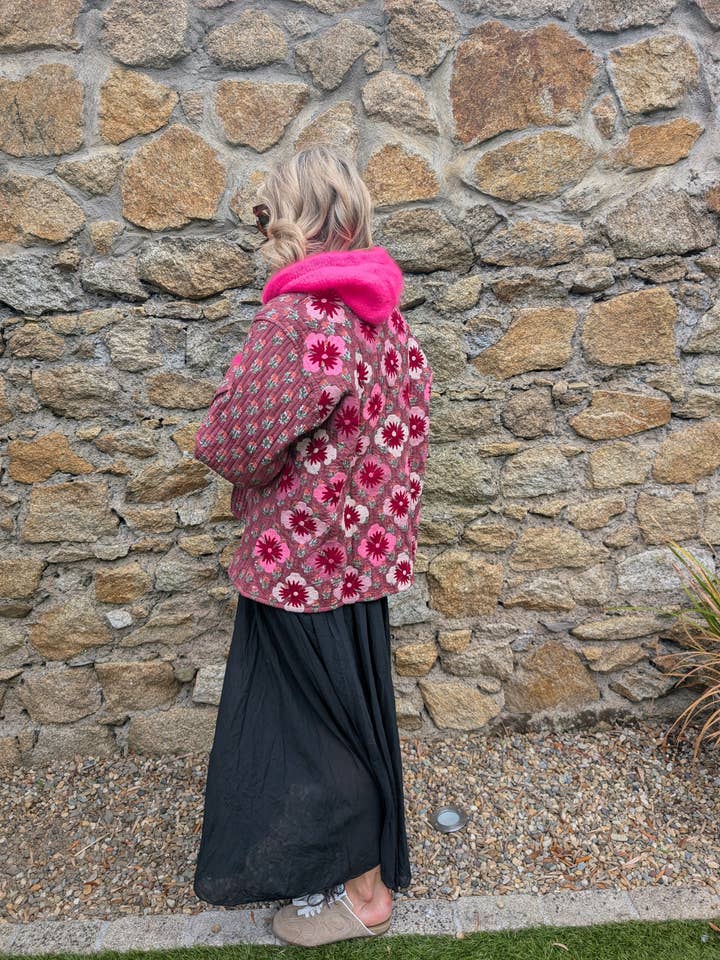 LNH EDIT - Wholesale Jacket - Women's - Lory Pink Quilted Jacket6