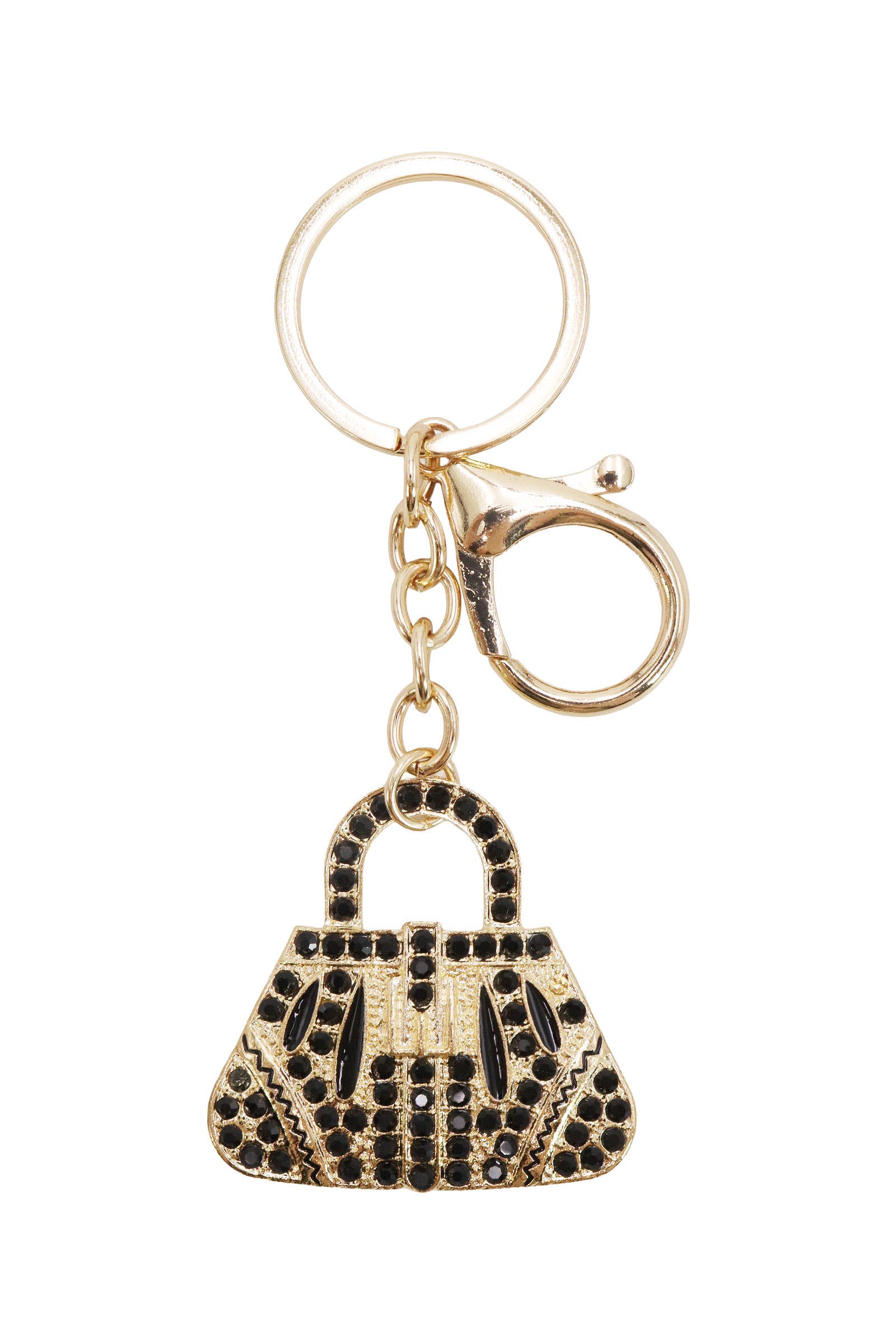 ASSORTI Porte-clés en strass scintillant pour sac à main de mode en vente sur Faire11