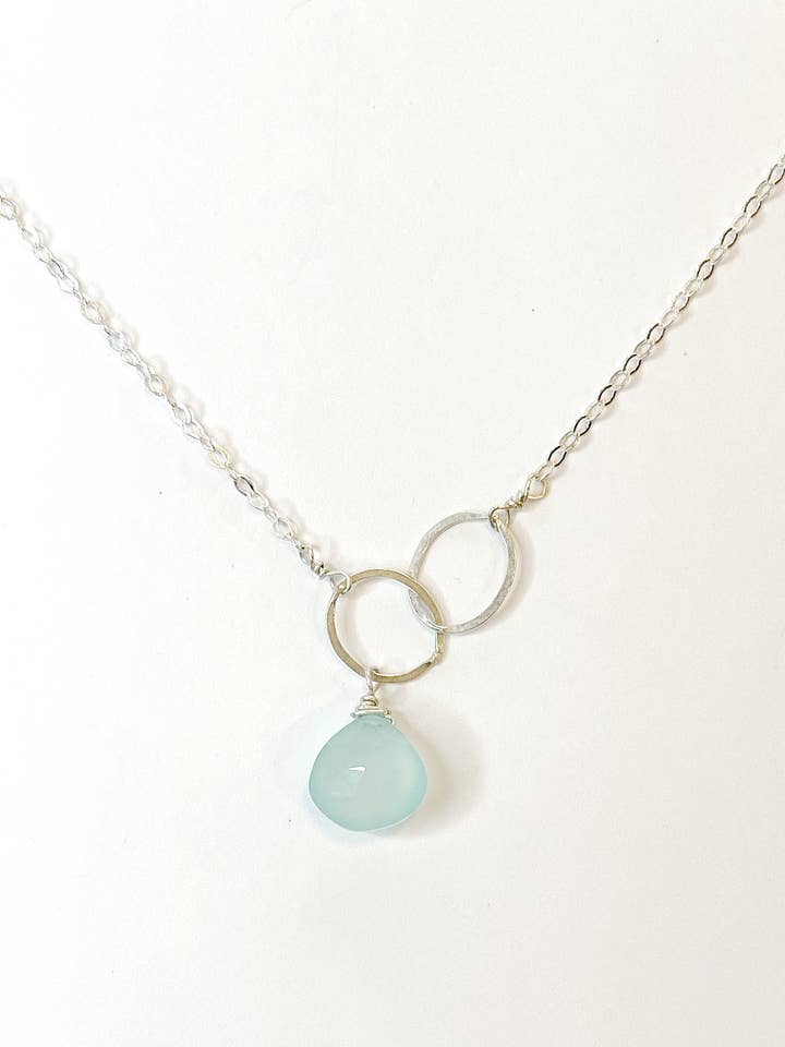 Chalcedony on Sterling Silver for wholesale by Judy Brandon Jewelry