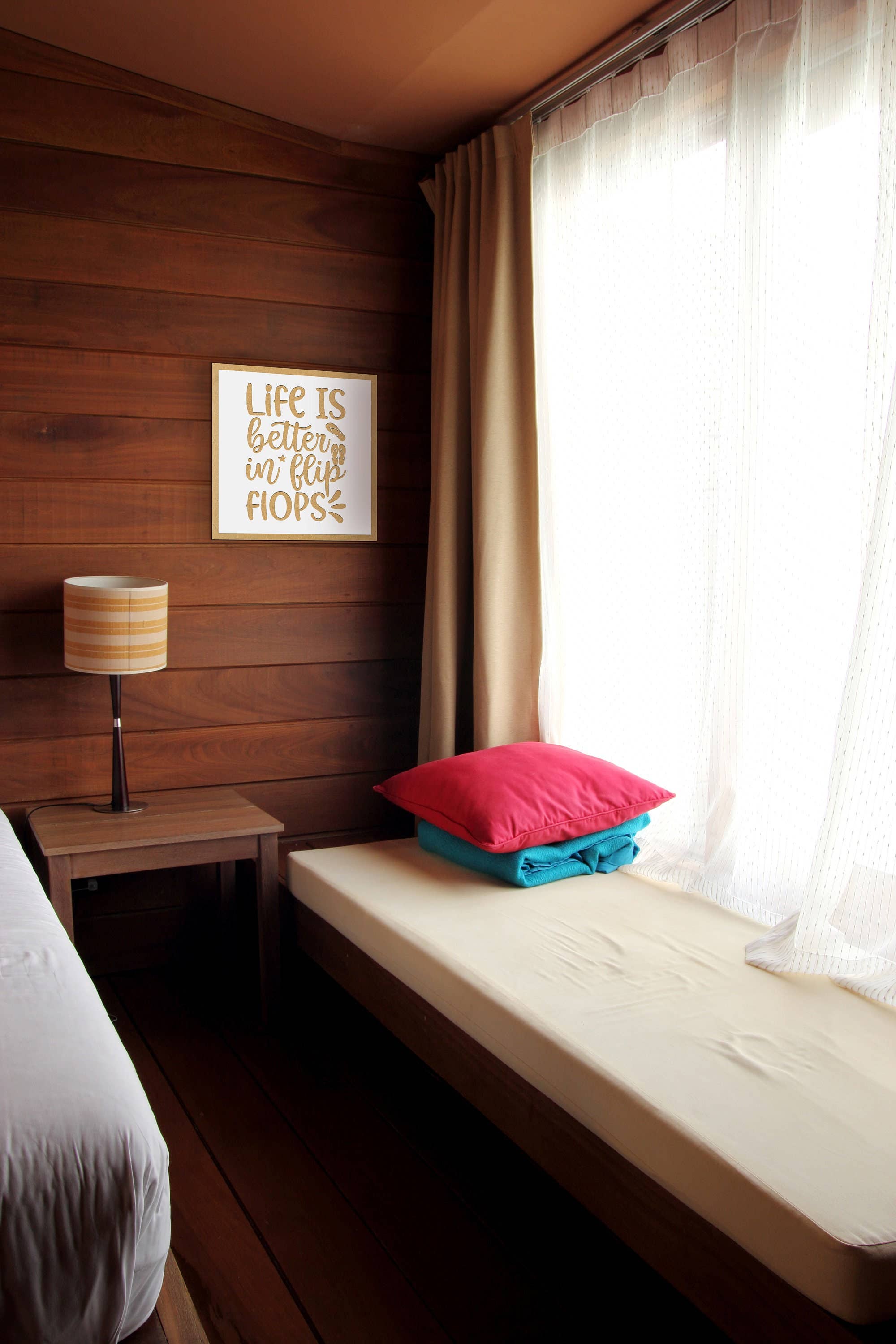 Mekanu - Wholesale Sign - Life is Better in Flip Flops MDF Wooden Wall Art7