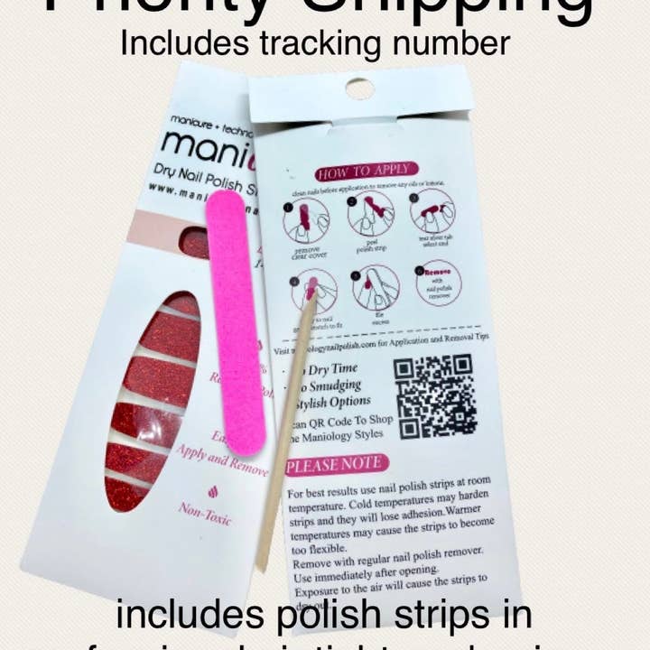 ManiCURE Nail Polish – Engroshandel Negledesign – Marineblå Solid Finish, Manicure Ægte neglelakstrimler, Tør neglelak, Negleindpakninger, Klistermærker, Langvarig, Ikke
