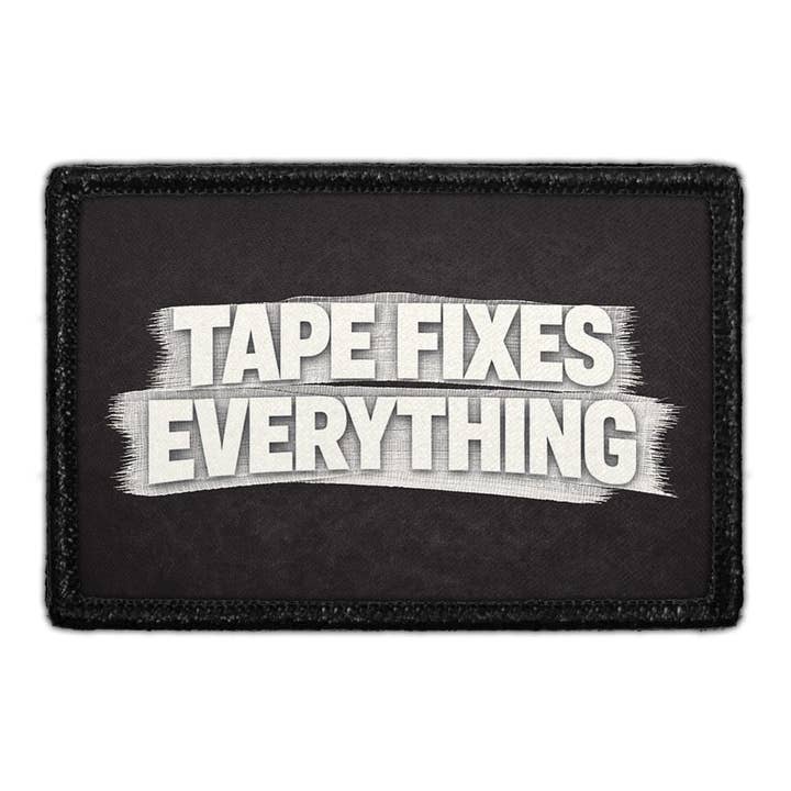 Tape fikser alt - Aftagelig lap for engroshandel hos Pull Patch