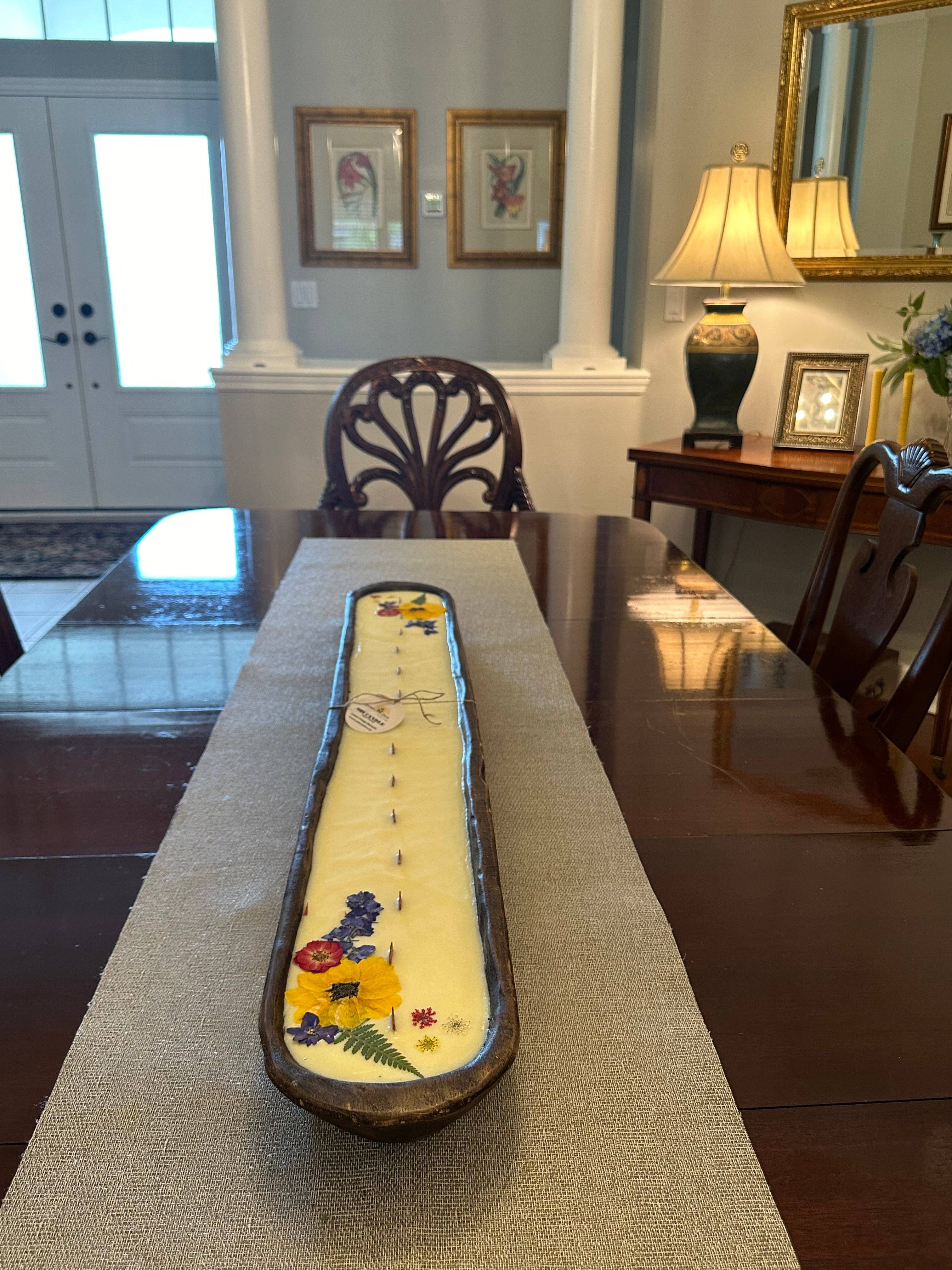 Brown's Creek Honey Farm - Wholesale Novelty Candle - Large Baguette Dough Bowl Candle5