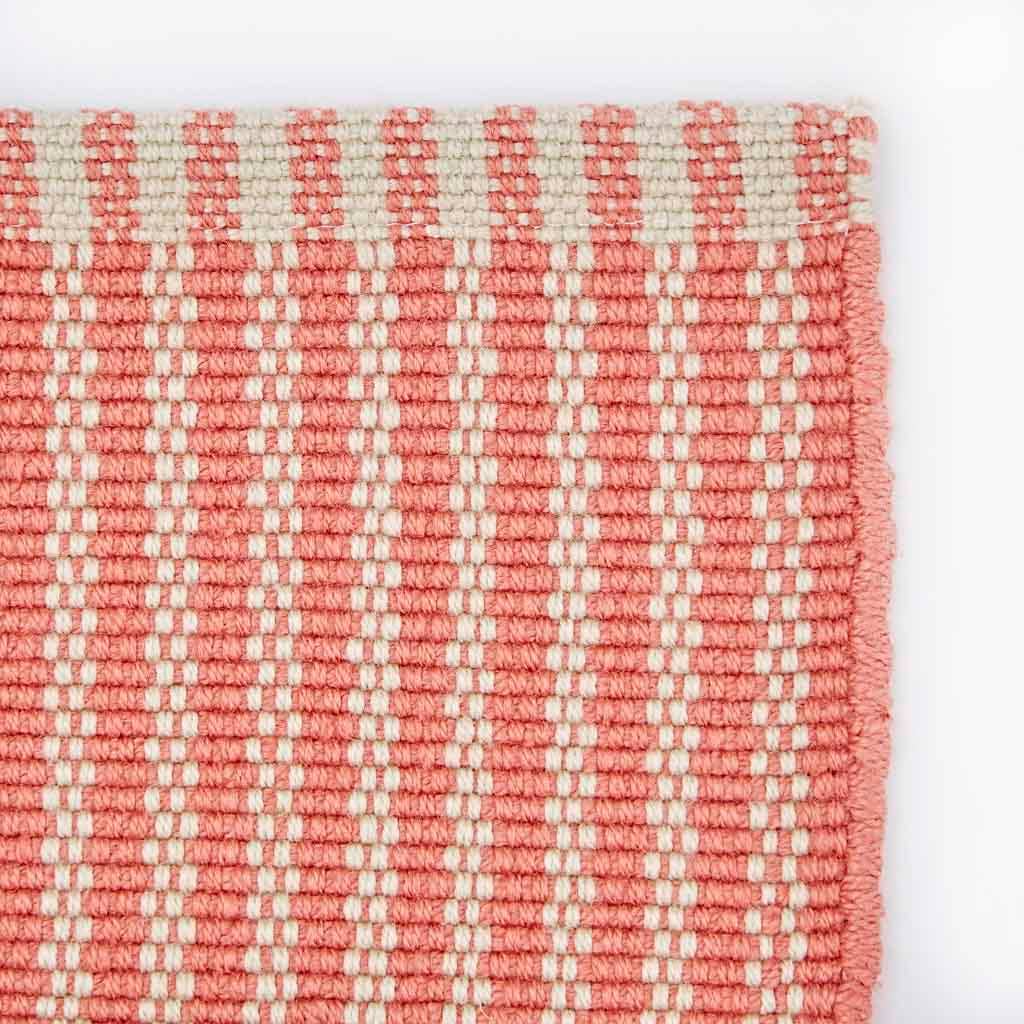Weaver Green – wholesale Area rug – Polperro Stripe Coral Rug4