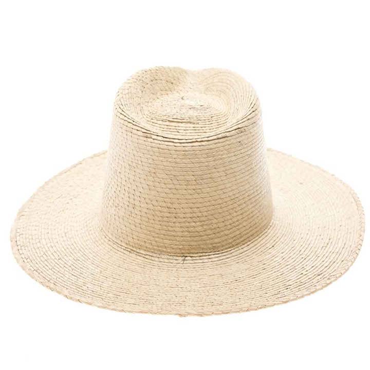 IVORY PALM LEAF RANCHER HAT for wholesale on Faire3
