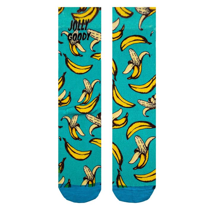 Banaan Grappige Bamboe Gekke Sokken Perfect Cadeau Idee voor wholesale door Jolly Goody