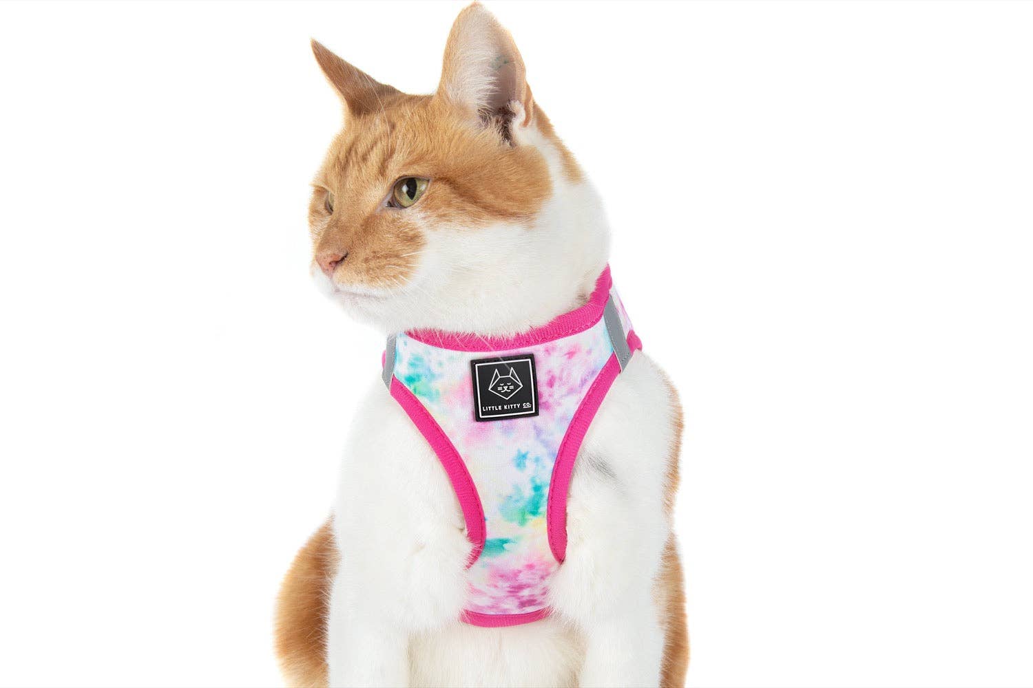 Little Kitty Co. - Wholesale Pet Harness - Cat - CAT STEP IN HARNESS: Cotton Candy2