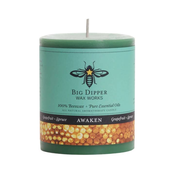 Big Dipper Wax Works - Wholesale Pillar Candle - Beeswax Pillar Candles – Aromatherapy – 3 Sizes, 9 Scents2