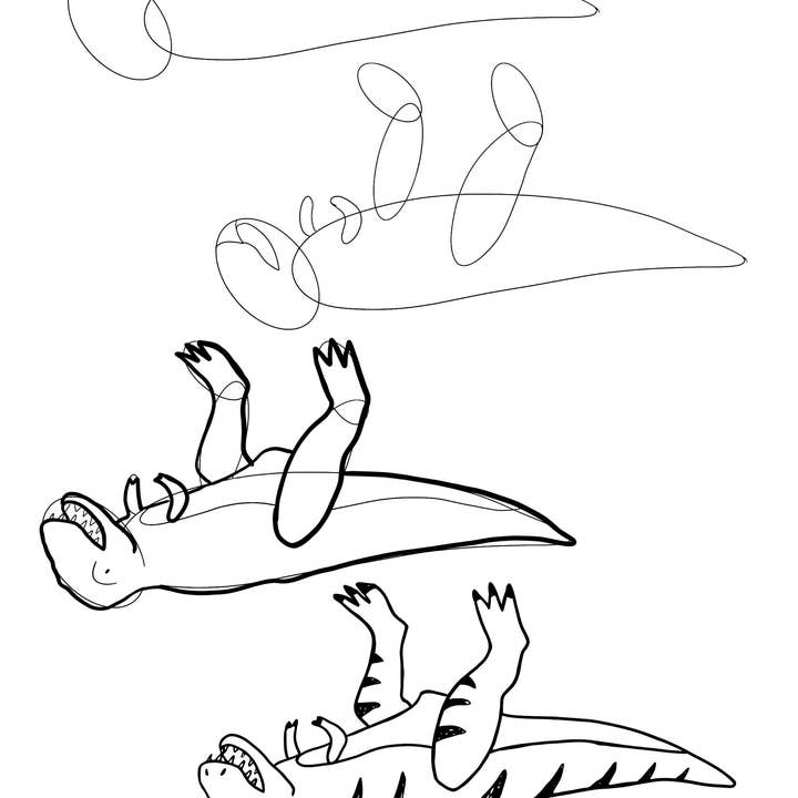 Kamdon Kreations – wholesale Colouring book – Child & baby – How to Draw Upside Down For Kids : Creative Brain Training5