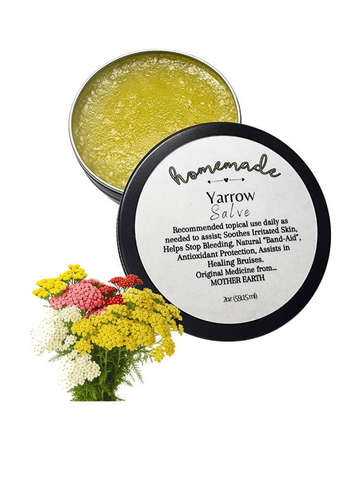 Yarrow Salve 2oz for wholesale by Know; Body Botanicals & Apothecary, LLC