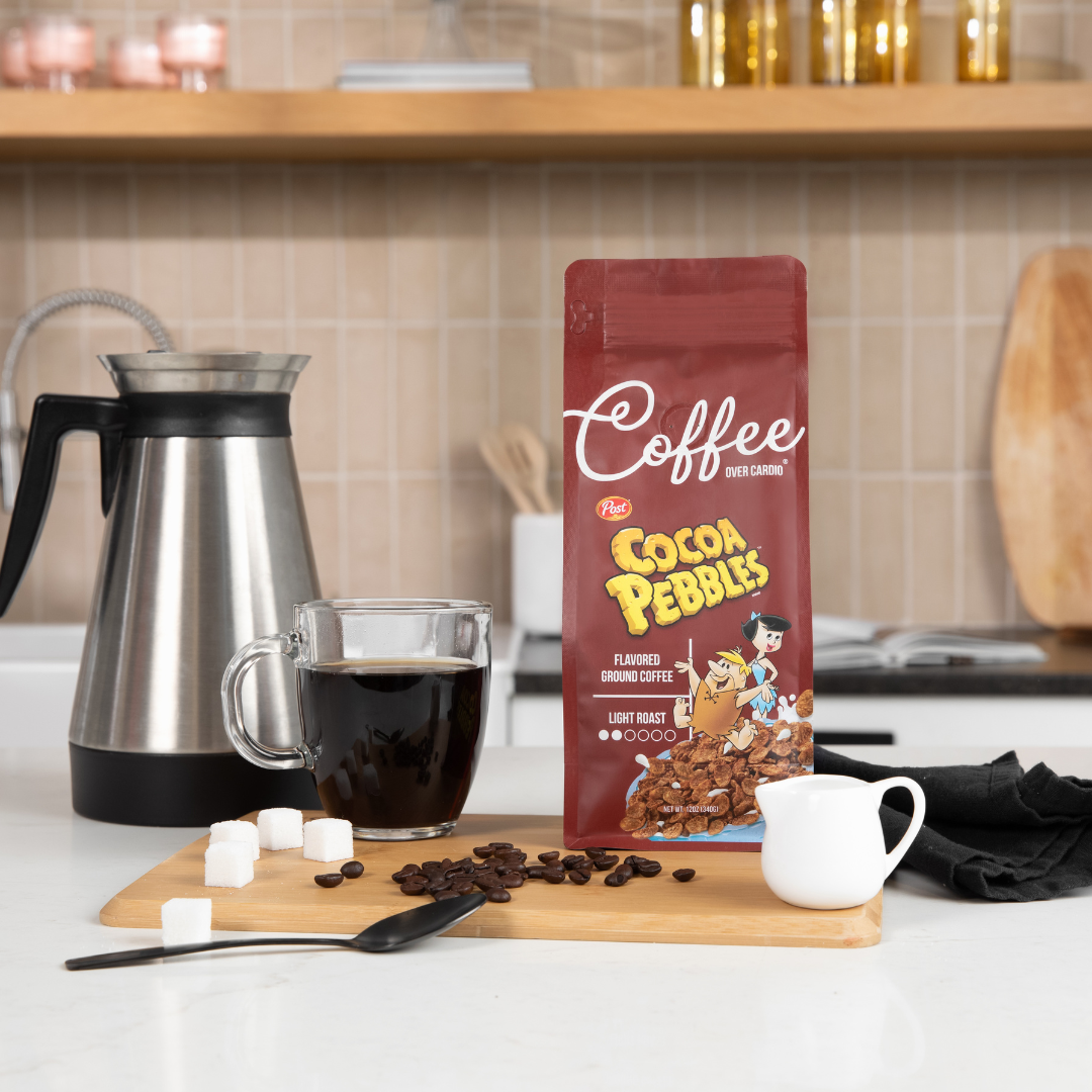 Coffee Over Cardio® - Vente Café moulu - Café moulu aromatisé Cocoa Pebbles™ - Arabica du Costa Rica2