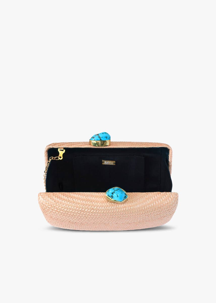 Kayu - Wholesale Clutch Bag - Women's - Jen Turq Stones1