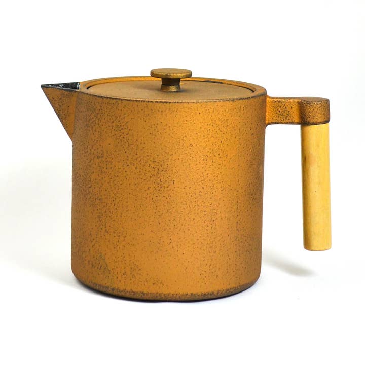 Small 0.9l cast iron teapot, copper for wholesale by Ja-Unendlich