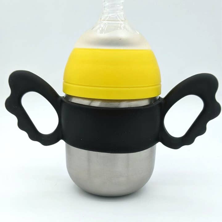 Lion & Lady - Wholesale Drink huggers & koozies - Food grade Silicone Handles3