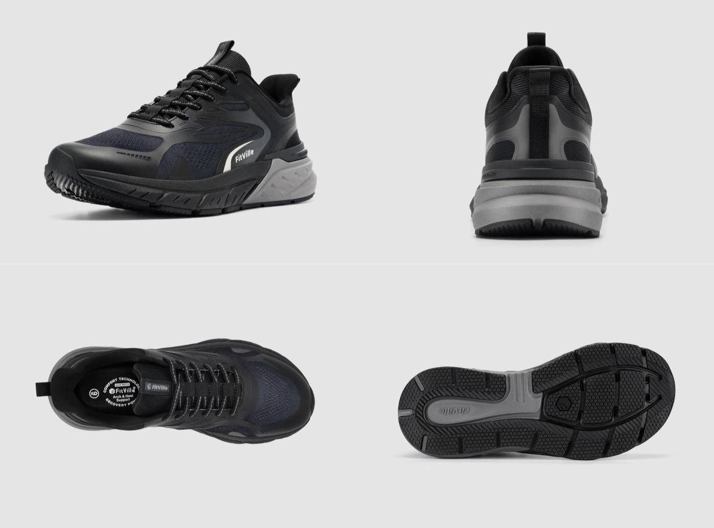 FitVille - Wholesale Athletic trainers – Men′s - FitVille Men's Rebound Neo Walking Shoes V38