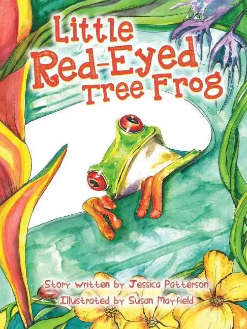 The Little Red-Eyed Tree Frog - Paperback for wholesale by Books by splitShops