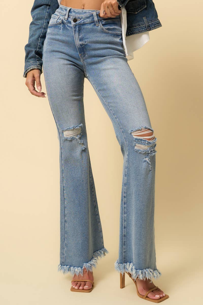 Insane Gene USA - Wholesale Jeans - Women's - CROSSOVER WIDE LEG6
