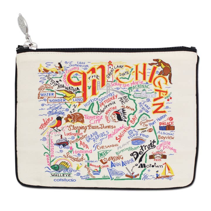 catstudio - Wholesale Pouch - Unisex - Michigan Zip Pouch
