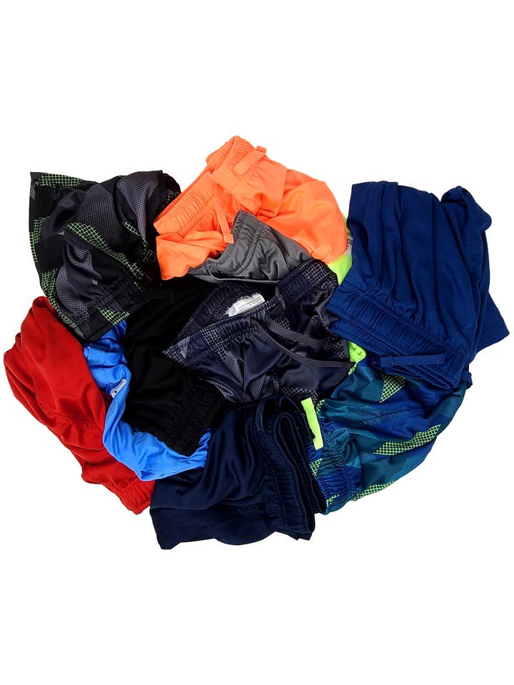 I-Wear Brands - Wholesale Athletic shorts – Kids - 3, 4, 5, Pack Boy's Basketball Shorts With Pockets16