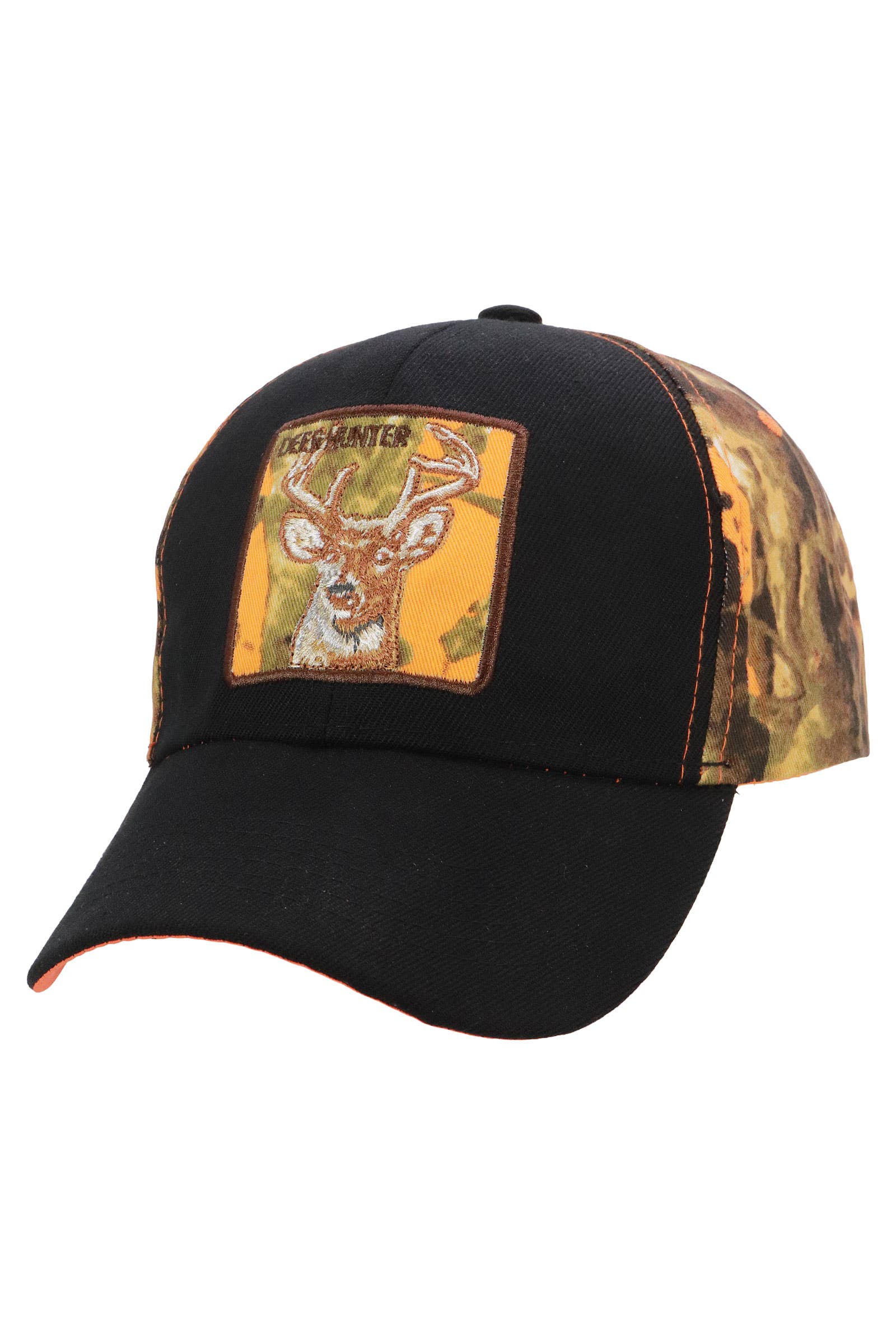 Cap Zone - Wholesale Baseball Cap - Unisex - Deer Hunter Hunt Camo Velcro Back Baseball Cap2