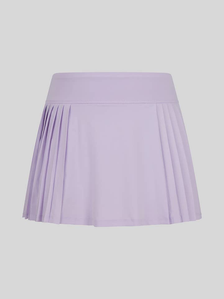 Gonna da tennis plissettata posteriore per ragazze per la vendita all'ingrosso da parte di 90 Degree by Reflex & Yogalicious