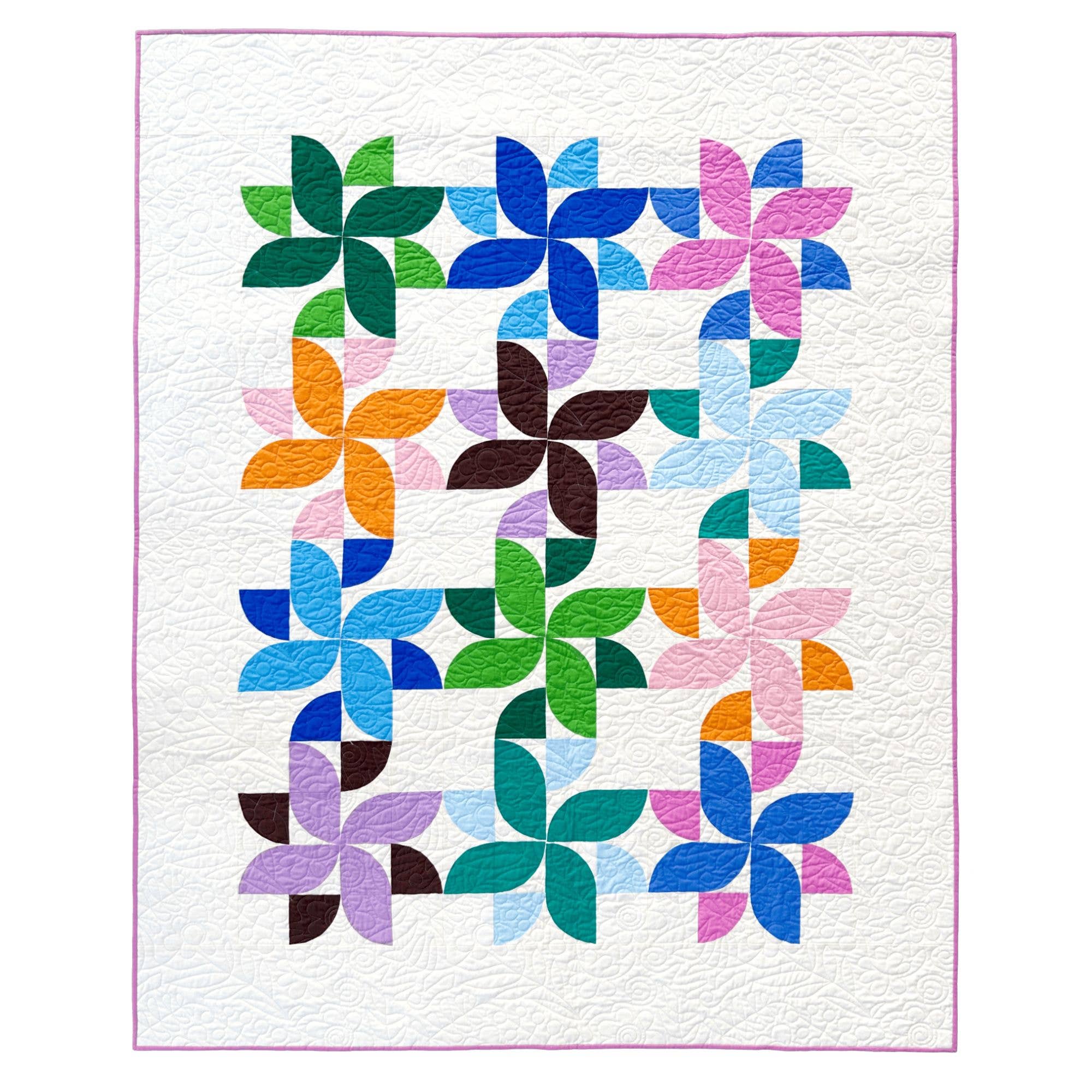 Megan Collins Quilt Design - Wholesale Craft Sewing Kit - Bloom Ballet Quilt Pattern1