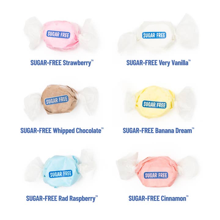 Taffy Shop - Wholesale Taffy - SUGAR-FREE Favoritesâ„¢ Taffy Bag