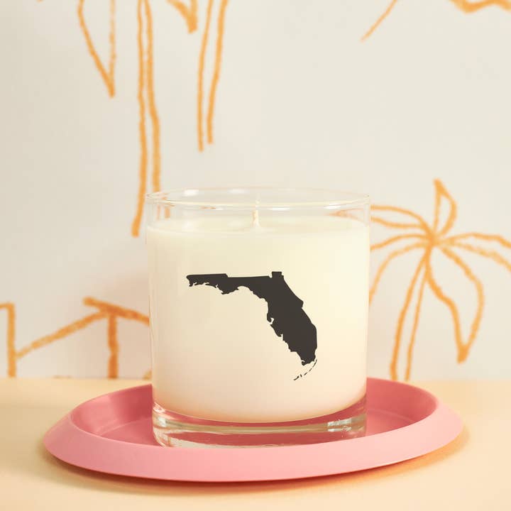 Scripted Fragrance - Wholesale Jar/Filled Candle - Florida State Soy Candle3