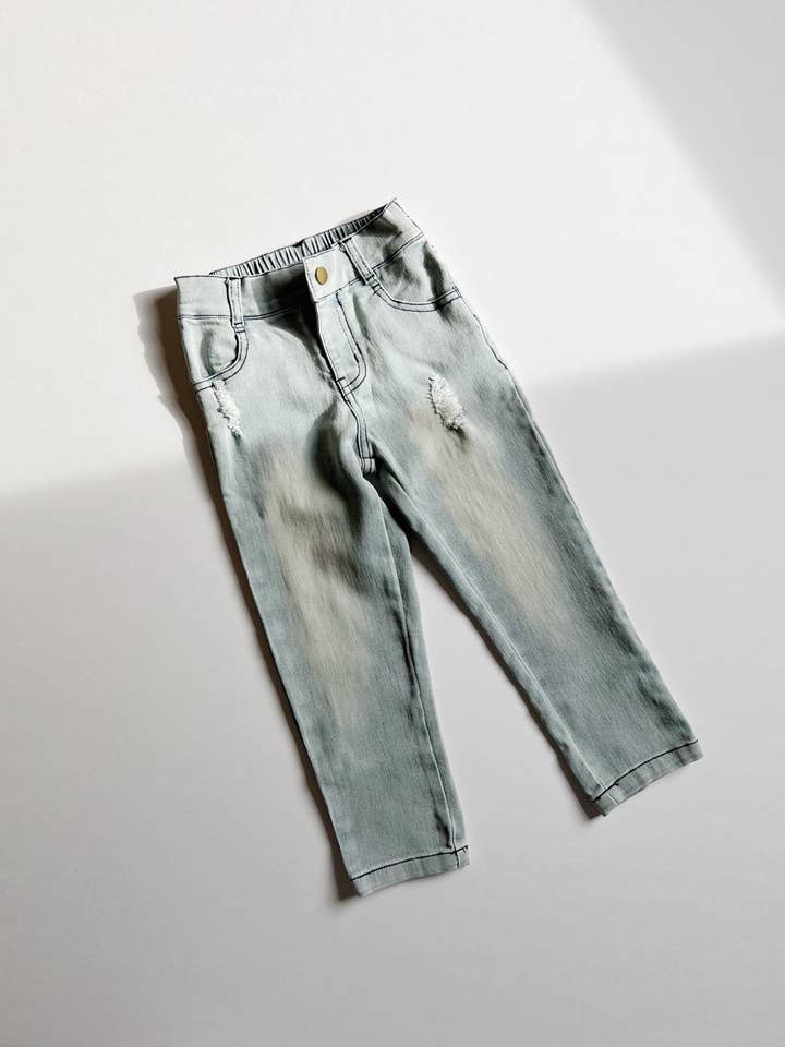 Orcas Lucille - Wholesale Jeans - Kids - Stretch Denim - Slate Gray6