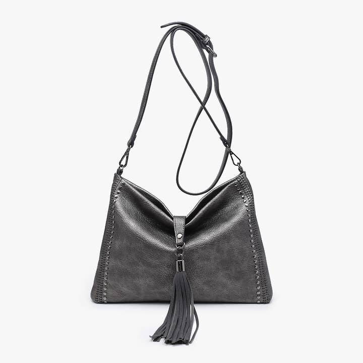 Jen & Co. - Wholesale Crossbody Bag - Women's - M1941 Marie Crossbody w/ Grommet Details
