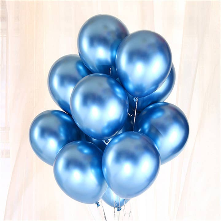PatPat - Wholesale Balloon - 10Pcs Metallic Chrome Balloons Birthday