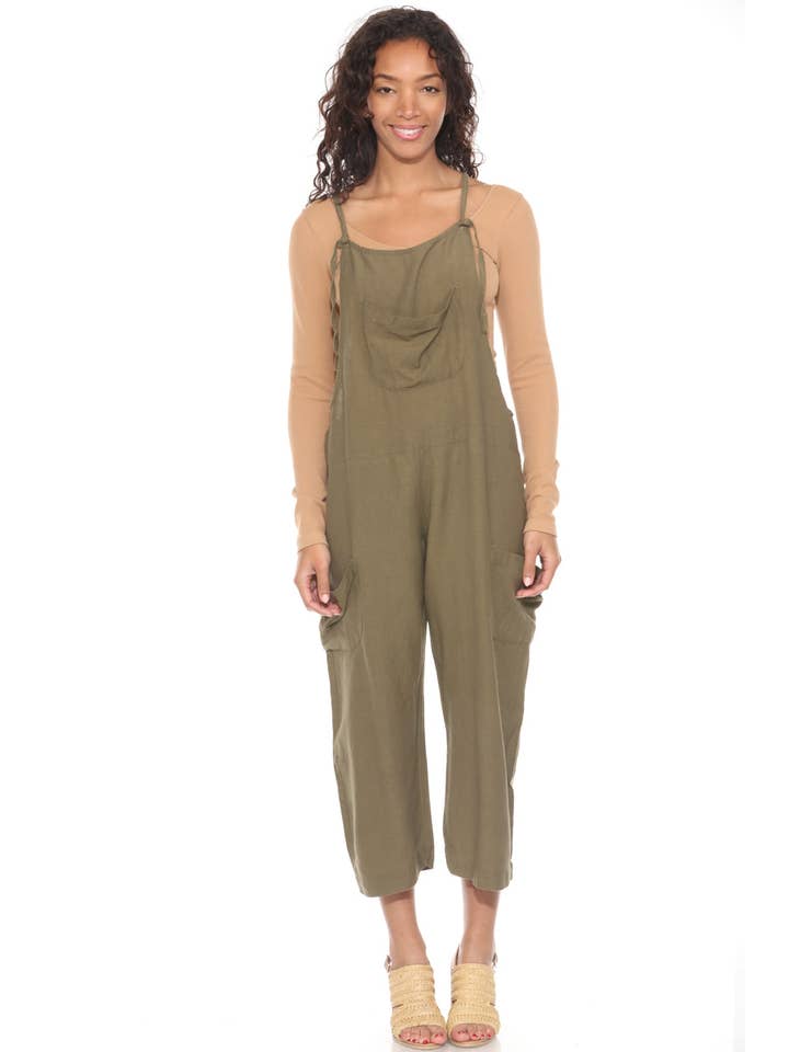 Lakhays Collection Inc. - Vendita all'ingrosso Salopette - Donna - Tuta in canapa Easy Slouchy18