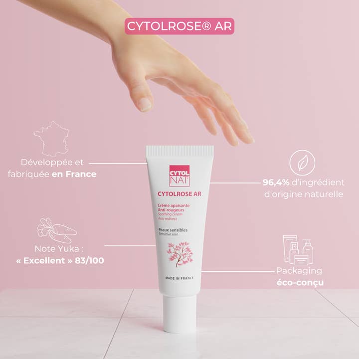 Laboratoires Cytolnat - Wholesale Facial Moisturizer - CYTOLNAT - Cytolrose AR - Anti-redness moisturizer4