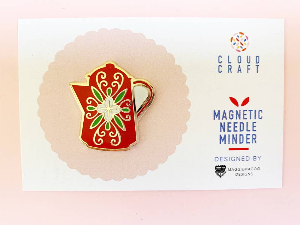 Cloud Craft - Wholesale Borduurbenodigdheden - Koffiepot Magnetic Needle Minder2