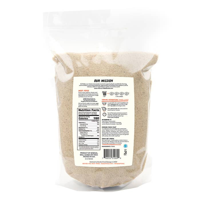 Yolélé - Wholesale Whole Grains - Fonio 5 lb1
