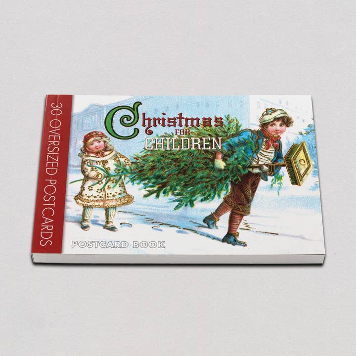 Christmas For Children Postcard Book - Postcards for wholesale by Laughing Elephant