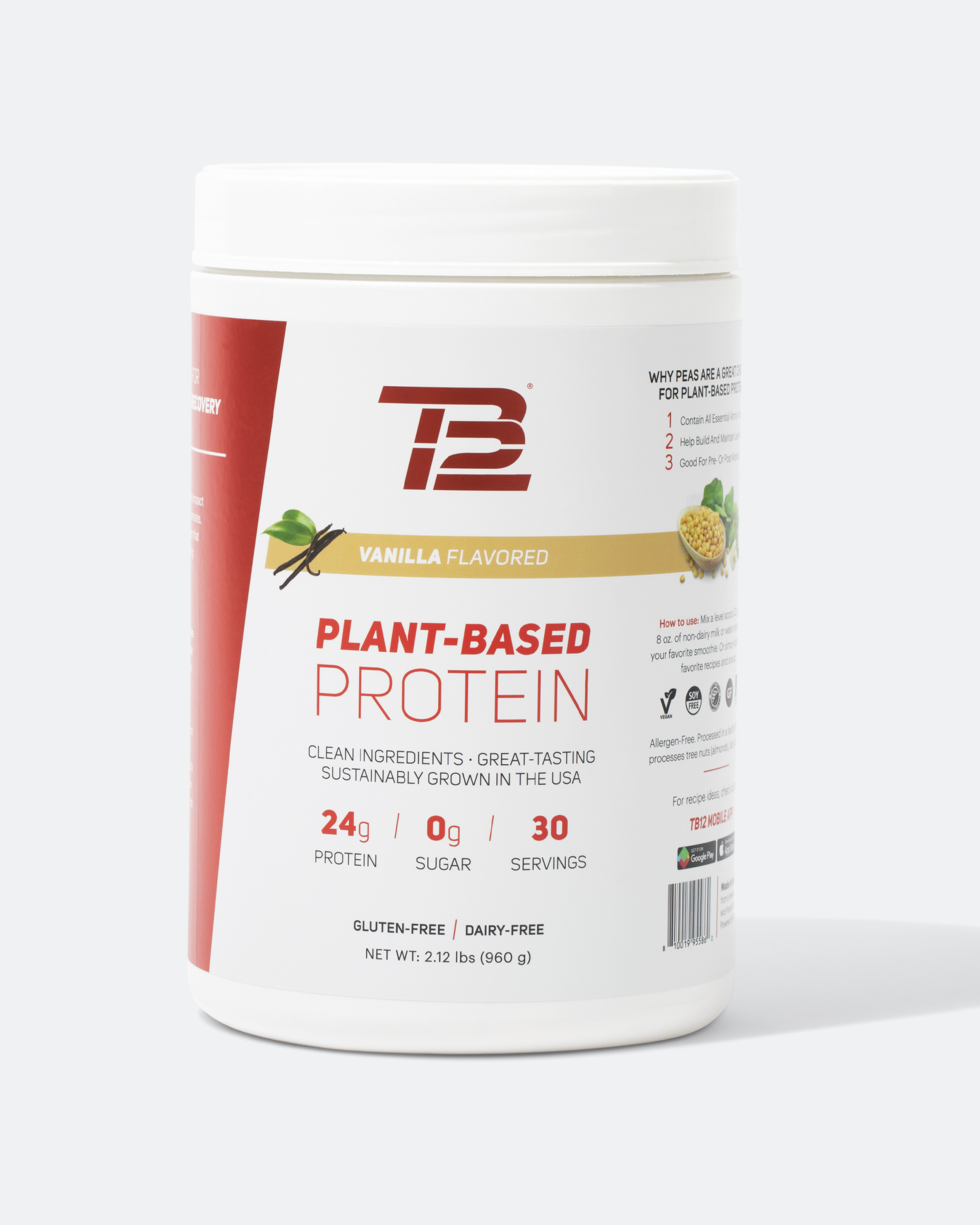 TB12 – wholesale Protein/superfood powder – TB12 Plant-Based Protein13