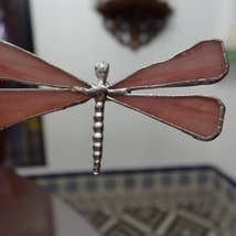 Stained glass stars and Talavera - Wholesale Suncatcher - Handmade Stained Glass Dragonfly – Giftable in Any Color3