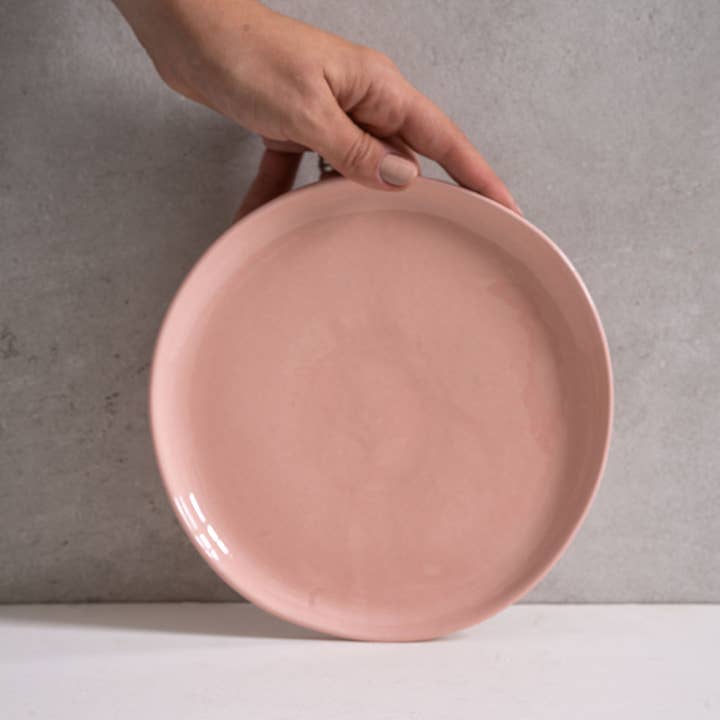 Creating Comfort Lab - Vendita all'ingrosso Piatto - Piatti da tavola in porcellana fatti a mano, color rosa cipria1