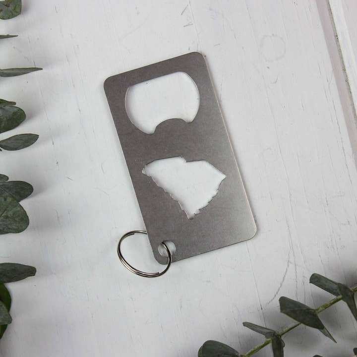 Iron Maid Art - Wholesale Bottle/Wine Opener - South Carolina State Stainless Steel Beer Bottle Opener Gift6