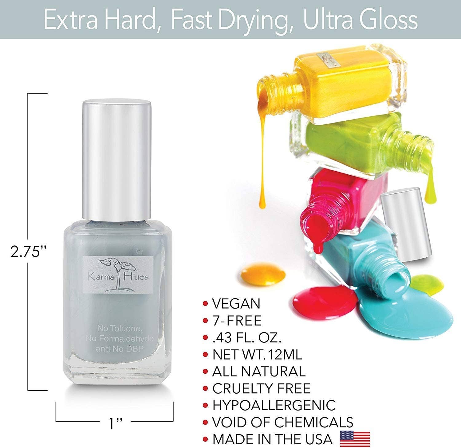 Karma Organic spa - Wholesale Nail Polish - Cobblestone Matte - Nail Polish4