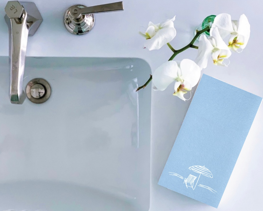 Lined Design – Engroshandel Håndklæde – Engangs gæstehåndklæder med tekstilfølelse6