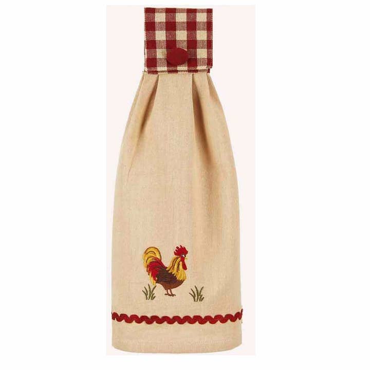 Home Collections by Raghu - Wholesale Tea Towel - Rooster Tab Towel